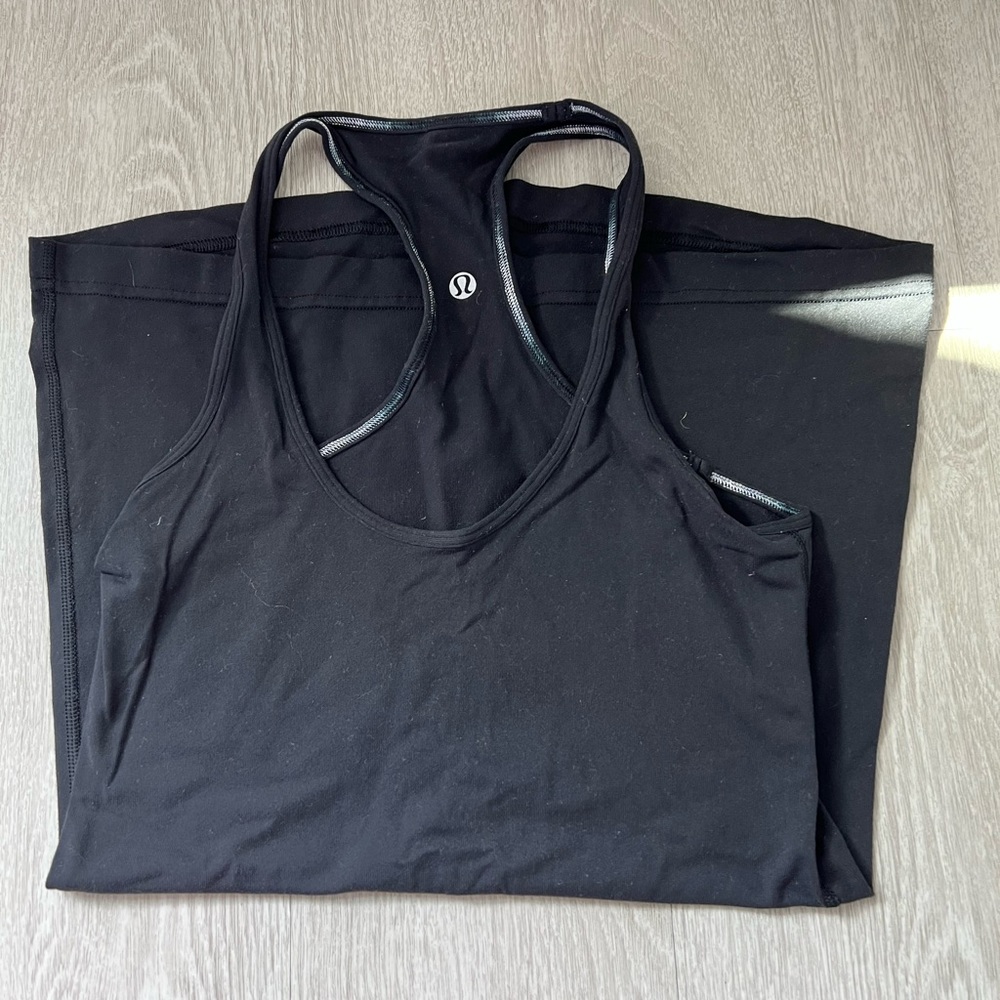 LULULEMON reversible women’s yoga cool racer back tank top